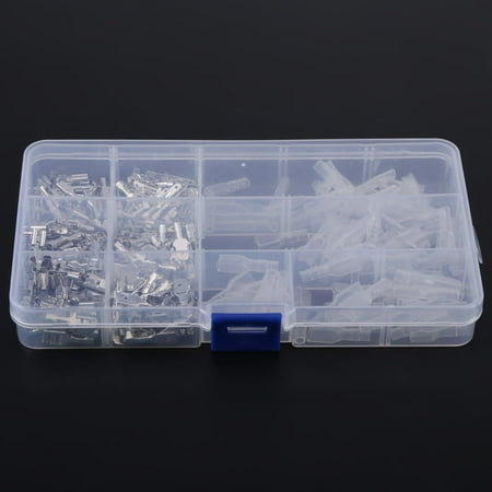 Blade Connector TOPINCN Fully Insulated Female/Male Spade Quick Wire Crimp Terminals Kit Blade Connector TOPINCN Fully Insulated Female/Male Spade Quick Wire Crimp Terminals Kit